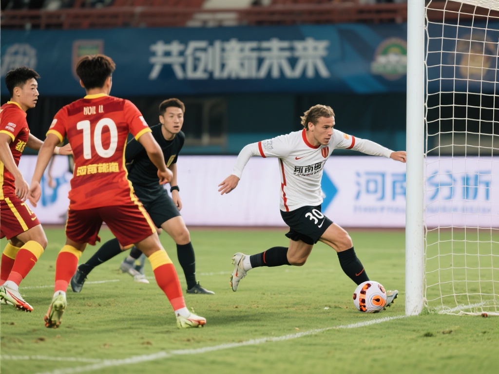 案例分析：在比赛第60分钟，河南队的防守