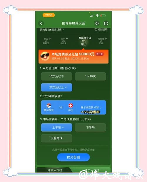 最受欢迎的世界杯竞猜平台玩法汇总